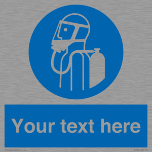 Custom use self contained breathing appliance